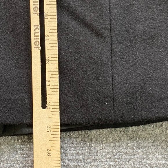 Allure Jacket Women's M Black Embroidered Applique Wool Blend Coat Paisley Fall - Picture 7 of 13